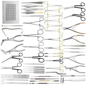 Ensemble de septoplastie Septum Instruments de chirurgie nasale Rhinoplastie du nez Ensemble de 26 pièces Ensemble de chirurgie turbinate Ent Outils de chirurgie du nez - Product Image 4