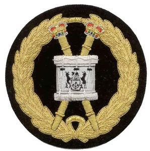 High Quality Custom Made US Tactical Uniform Blazer <b>Badge</b> Hand Embroidered Magnetic <b>Sew</b>-on Sequin Decoration Fabric - Product Image 3