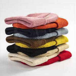 Gorros de Invierno Estilo Vintage 2025, Tejidos a Crochet con Logotipo Bordado, Elásticos, Unisex, Transpirables, Impermeables, Color Personalizado - Product Image 2