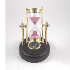 นาฬิกาทรายนาฬิกาทรายตกแต่งสวยงามเหมาะเป็นโชว์สำหรับห้องครัวในบ้านหรือโอกาสของขวัญพิเศษสำหรับขาย - Product Image 4