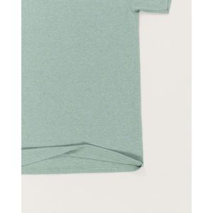 Hauts de loisirs en polyester et coton recyclé TC80/20 vert menthe - Product Image 4