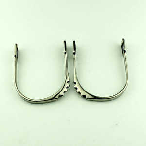 Espuelas de equitación de acero inoxidable de alta calidad personalizables para botas de vaquero Productos de circunferencia equina de calidad - Product Image 2