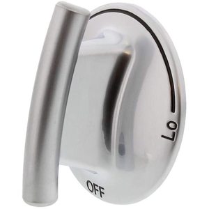 Bouton de brûleur de surface en acier inoxydable ERP 74007733 pour cuisinière à gaz/électrique, pièces de rechange pour plaque de cuisson manuelle, lot de 5, remplace WP7733P410-60 - Product Image 6