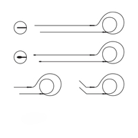 MARS INTERNATIONAL FABRICATION INSTRUMENT DE CHIRURGIE OPHTALMIQUE CANULE LACRYMALE
