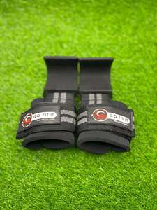 <b>Wrist</b> <b>Band</b> ABS Material Padded Grip Enhancing Deadlift Pull-Up Straps for Weightlifting Gym Body Sculpting - Product Image 3