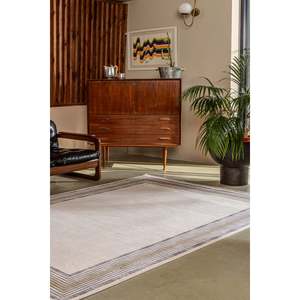 Wholesale Viscose & acrylic Area Rug GALLERY A0310 Beige Machine Made <b>Turkish</b> <b>Carpet</b> for Living Room Hotel Project - Product Image 1