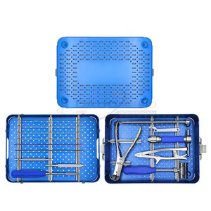 ชุดเครื่องมือผ่าตัดออร์โธปิดิกส์เกี่ยวกับศัลยกรรมกระดูกและข้อสัตว์ใช้พลังงานด้วยตนเองสำหรับการผ่าตัดรากฟันเทียมชุดเครื่องมือสัตวแพทย์ - Product Image 3