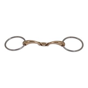Balding Gag Jointed Bit W Cuprium Link Productos ecuestres snaffle bit para caballos equipo de caballos más vendido 2024 - Product Image 2