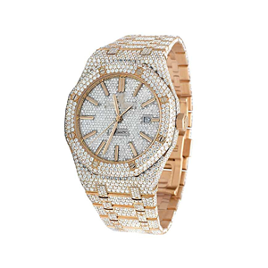 Top Quality Iced Out Moissanite <b>Watch</b> | Luxury VVS Skeleton Design | Wholesale Approved - Product Image 3