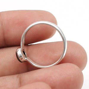 Classic Design Hand <b>Crafted</b> Statement <b>Rings</b> with Natural Smoky Quartz Gemstone Fine 925 Sterling Silver Jewelry for Her Bulk OEM - Product Image 4