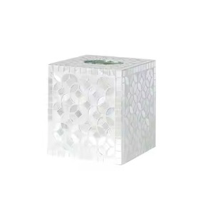 Rectangle Shape <b>Tissue</b> Box Napkin Holder <b>for</b> Restaurant Hotel <b>Wedding</b> Table Top Use <b>for</b> Hand Cleaning - Product Image 4