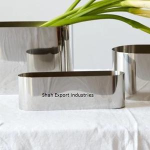 Vente en gros de vases à fleurs en métal en forme de bateau vases de table décoratifs dorés pour mariage et décoration intérieure - Product Image 5