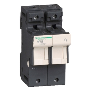 Portafusibili SCHNEIDER ELECTRIC TeSys DF2P 50A 690VAC per fusibili 14x51mm - Product Image 1