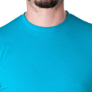 Camiseta de algodón 100% para hombre de gran oferta, diseño de moda con cuello redondo y estampado digital, opciones ajustadas y holgadas en Stock - Product Image 2