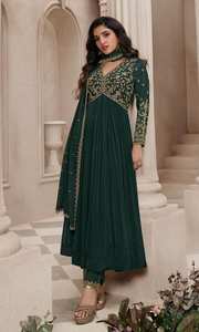 Beautiful Clothing New Collection High on Demand Heavy Chinon Salwar <b>Suit</b> & Dupatta With Embroidery Sequence Work <b>Woman</b> Fashion - Product Image 2