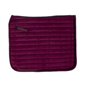 แผ่นรองอานม้ายูโรอเนกประสงค์ผ้ากำมะหยี่เบอร์กันดี - Product Image 1