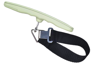 Báscula Digital Portátil para Equipaje, de Alta Calidad, con Función de Tara de 50 kg/0,1 kg, Pantalla LCD Retroiluminada, Color Plateado Verde Oscuro, Mini Báscula ODM Kg/Lb - Product Image 6