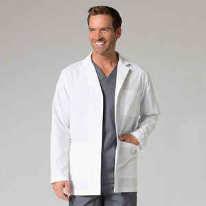 Manteaux de laboratoire de médecin en coton polyester uniformes hospitaliers personnalisés blouse de laboratoire médicale à manches longues - Product Image 1