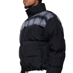 New Custom Embroidered Padded Men <b>Winter</b> Puffer Jacket High Quality Customized Plus Size Stand Front Breathable Quick Dry 2026 - Product Image 2