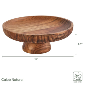 แท่นวางเค้กขนาดเล็กทำจากไม้ AK ทองเหลืองทรงกลมที่น่าดึงดูดสำหรับงานเลี้ยงวันเกิด - Product Image 4