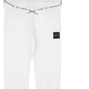 Pantalones de Jiu Jitsu Brasileño (BJJ) Blancos, Ligeros, de Algodón Ripstop, para Entrenamiento y Competencia - Product Image 3