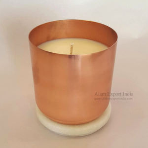 New design <b>Copper</b> Plated Aluminum Hammered <b>Candle</b> <b>Holder</b> Votive for home hotel and party decoration - Product Image 6