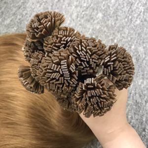 Meilleure vente 100% Extensions de cheveux Remy naturels kératine droite pointe plate Machine Double trame cheveux humains vietnamiens pour femmes noires - Product Image 3