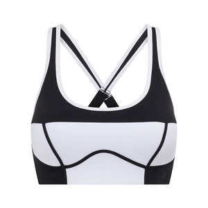 สปอร์ตบราสำหรับผู้หญิงผ้าซับเหงื่อปรับได้และมีโลโก้ตามสั่ง - Product Image 5