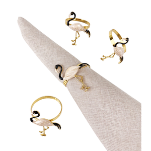 Juego de servilleteros de Metal de pulpo de diseño antiguo de 4 servilleteros de cobre Decoración de mesa servilletero para el hogar y fiestas de boda - Product Image 6