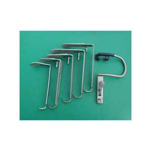 Instrument d'anesthésie dentaire chirurgical manuel réutilisable en acier inoxydable de qualité supérieure A+ Davis Mouth Gag Pipe CE MOL - Product Image 2