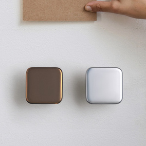 Goo-Ki MODERN DARK <strong>BROWN</strong> HIDDEN <strong>DOOR</strong> LOCK SQUARE ZINC ALLOY DESIGNER <strong>DOOR</strong> <strong>KNOB</strong> 2023 HANDLE - Product Image 3