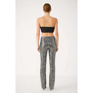 Pantalones de Tela Elástica con Bolsillos - Product Image 4