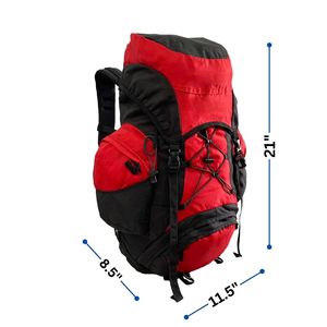 กระเป๋าเป้เดินป่ากันน้ำ 50 ลิตร พิมพ์โลโก้ได้ ดีไซน์ใหม่ กระเป๋าเดินทางสำหรับกิจกรรมกลางแจ้ง จากโรงงานเวียดนาม ทำจากไนลอน - Product Image 6