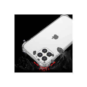 Funda de Silicona Ultra Transparente Anti-Golpes para iPhone 12 Pro 13 Pro Max 14 Plus - Protección Anti-Huellas - Product Image 3