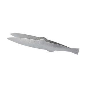 แหนบคีบก้างปลาทำจากสเตนเลสเครื่องมือสำหรับใช้ในครัวออกแบบโลโก้ได้ตามต้องการ - Product Image 1