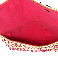 Pochettes perlées de créateur de luxe fabriquées à la main pour femmes sacs à main colorés fabriqués en inde sacs à main personnalisés à la mode OEM