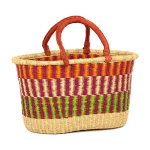 ตะกร้าฟางหญ้าทะเลธรรมชาติอเนกประสงค์สำหรับบ้านและห้องครัว - Product Image 5