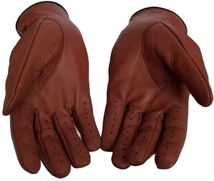 Gants de conduite professionnels de haute qualité personnalisables avec votre logo en cuir fin Prix haute qualité - Product Image 1