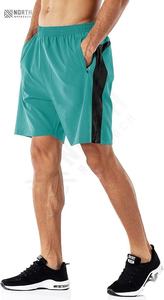 Pantalones Cortos Deportivos Personalizados de Alta Calidad para Hombre, Pantalones Cortos Deportivos Sólidos para Entrenamiento Deportivo, Correr, Teñidos Lisos, de Alta Calidad - Product Image 4