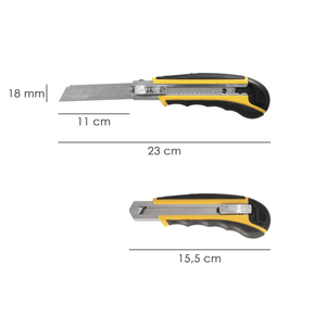 Taglierino Professionale 18mm con 8 Lame in Acciaio SK5 - Product Image 2
