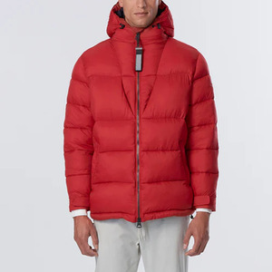 Doudoune camouflage personnalisée de haute qualité réversible grande taille chaleur d'hiver confort imperméable coupe-vent à capuche pour hommes - Product Image 1