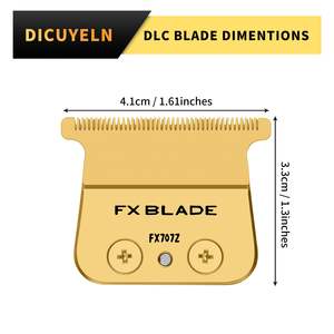 อะไหล่สแตนเลสแบบปรับได้สำหรับเครื่องตัดผมทุกชนิด ทนทาน ใช้พลังงานจาก USB/แบตเตอรี่ สำหรับใช้ในบ้านและรถยนต์ มีจำหน่ายในสหรัฐอเมริกาและสหราชอาณาจักร - Product Image 2