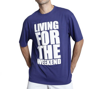 Camiseta Extra Grande de Algodón Ecológico de Alta Calidad de 220 g para Hombre, Cómoda y Elegante, con Impresión Personalizada en Relieve en la Parte Delantera, Último Modelo - Product Image 1