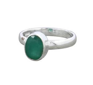 Brazalete de Plata de Ley 925 de plata esmeralda de alta calidad, piedras preciosas genuinas, propuesta de regalo de piedra natal sin níquel Chapado en platino - Product Image 1