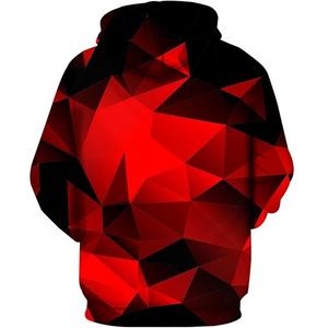 Nueva colección de 100% algodón manga larga hombro pendiente cuello redondo estampado cómodo de talla grande Sudadera con capucha para hombre - Product Image 2