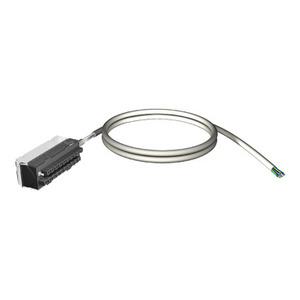 Para SCHNEIDER ELECTRIC BMXFTW501, Conjunto de Cable Terminal de 20 Vías con Cables de Conexión de 5 m para M340 I/O - Product Image 1
