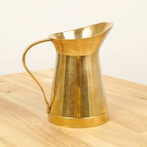 Factory Sell 10 cm Jug / <b>vase</b> / pitcher || Simple design || Vintage solid brass || Housewarming Gift - Product Image 2