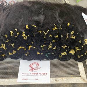 Cabello humano virgen sin procesar, venta al por mayor de fábrica, suministros de belleza, extensiones de cabello humano de grado 10A - Product Image 3