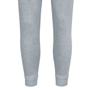 Pantalones de chándal informales para hombre, color gris jaspeado, algodón y poliéster de alta calidad 100%, personalizables, cómodos, lisos, cintura elástica, talla 6XL - Product Image 3