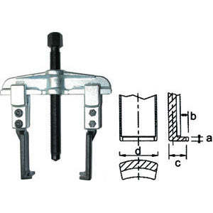 Extractores Universales de 2 Brazos Delgados de 1424g y 80g, Extractores de Engranajes - Product Image 1